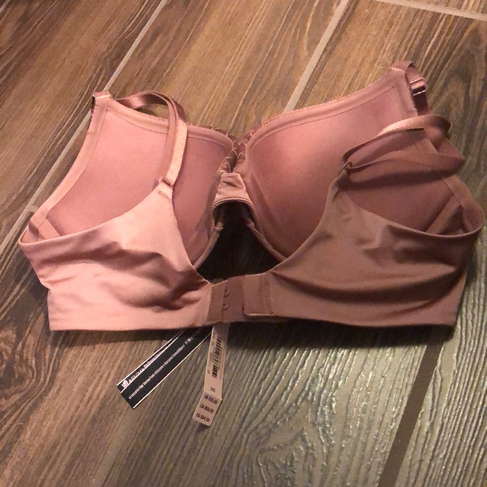 Victorias Secret Bra 32C Push Up Pink Mauve $55 - Picture 5 of 7